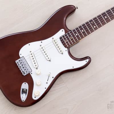 1973 Fender Stratocaster Hardtail Vintage Guitar Mocha w/ Case image 1