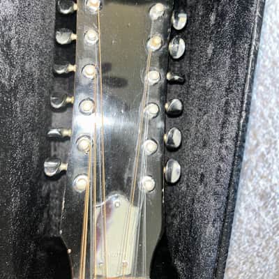 Kingston 12-String Acoustic-Electric Guitar w/ Soundhole Pickup & Hard Cas image 5