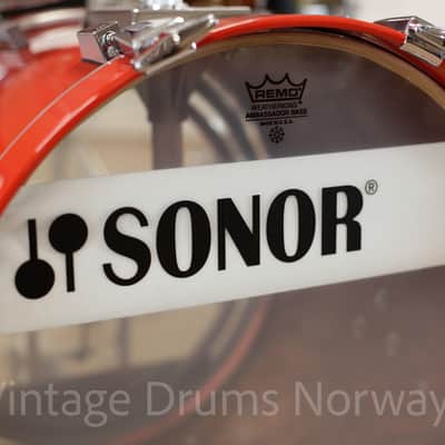 Sonor Signature Heavy Beech – Signal Red – Fully Restored – 10/12/13/14/15/20 image 12