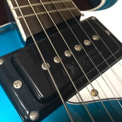 Hallmark Custom 60 Mosrite Clone Candy Blue image 10