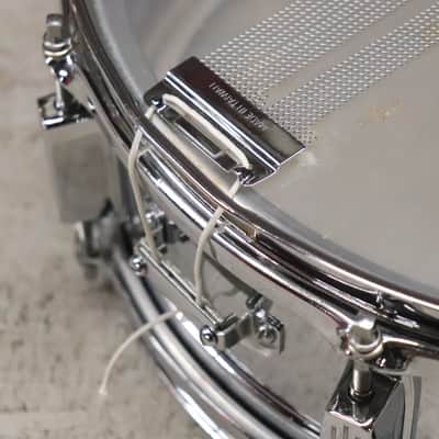 Rogers 5x14" R 380 Steel Snare Drum Vintage 1960's image 12