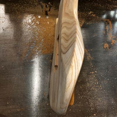 Super Strat Body-Northern Swap Ash 5.150 pounds image 19