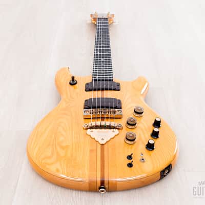 1979 Ibanez Musician MC500 Neck Through Vintage Guitar Natural w/ Active Electronics image 10