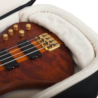 Gator Pro-Go Series 2X Bass Guitar Bag w/ Micro Fleece Interior and Removable Backpack Straps G-PG BASS 2X image 6