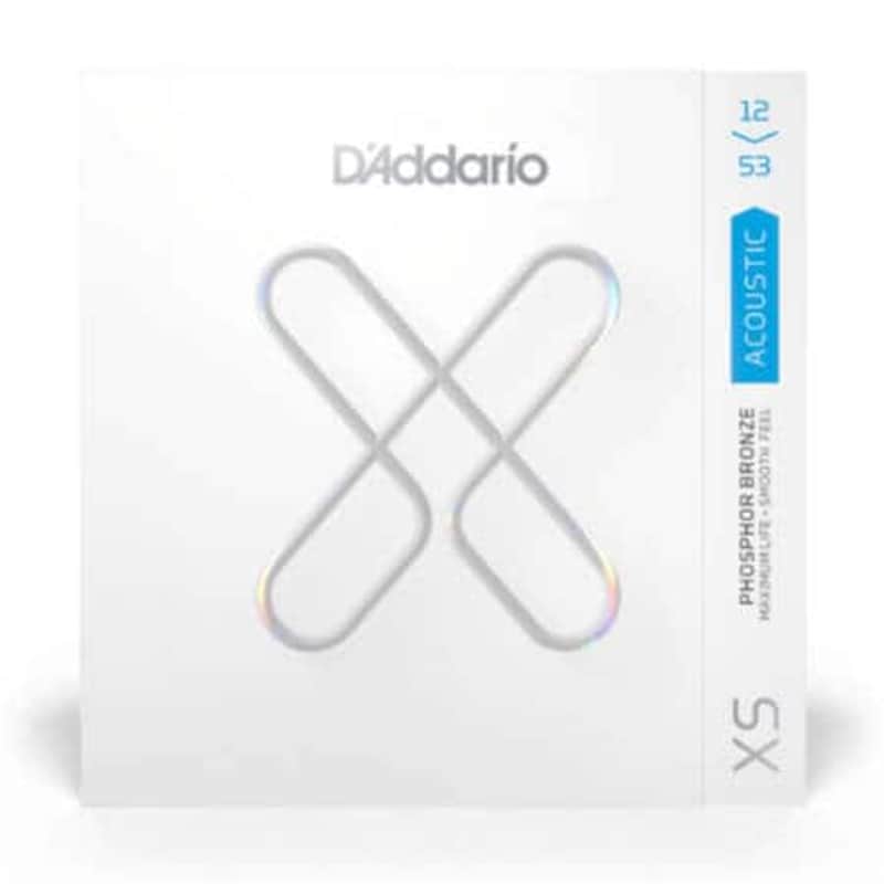 D'Addario XSAPB1253 Acoustic Phosphor Bronze, Light, 12-53 image 1