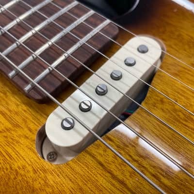 Used USA Custom Guitar Partscaster T-Style - Sunburst W/Case image 3