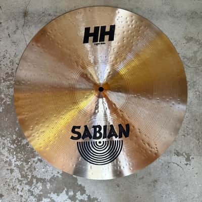 Vintage 1990s Sabian 18" HH Light Ride - Time Capsule Mint w/ Original Bag & Tag (1530g) 90's - Natural image 1