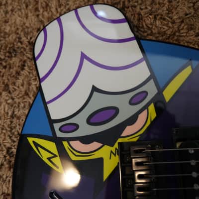 Video! 2002 Daisy Rock Mojo Jojo Electric Guitar Cartoon Network image 12