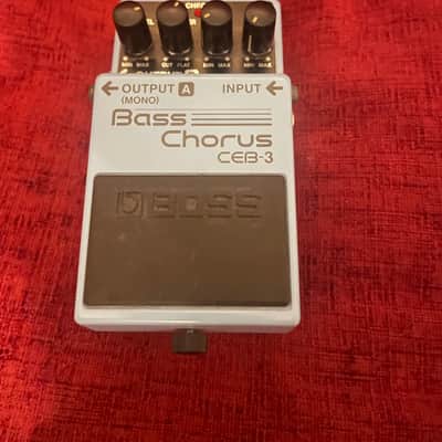 Boss CEB-3 Bass Chorus (Dark Gray Label) 2001 - Present - Blue image 1