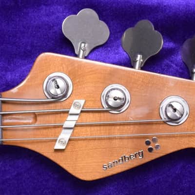 Sandberg Cal. Vs (Lionel) Short Scale Bass, Surf Green/Roasted Maple *On Order, ETA May 2026 image 3