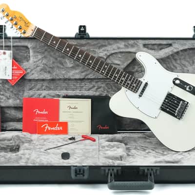 Fender American Ultra Telecaster Arctic Pearl 2020 image 3