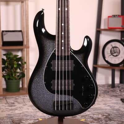 MusicMan Stingray Special 5 Strings HH - Ebony Fingerboard, Smoked Chrome image 13