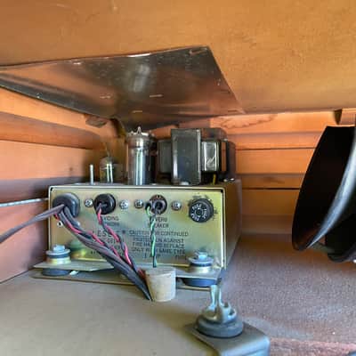 Leslie 122 RV for Hammond B 3 Organ 122 Tube Power amp + Reverb amp w/ Jensen V21 Horn Driver image 23