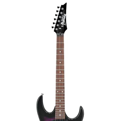 Used Ibanez GRX70QATVT GIO RX Electric Guitar - Transparent Violet Sunburst image 5
