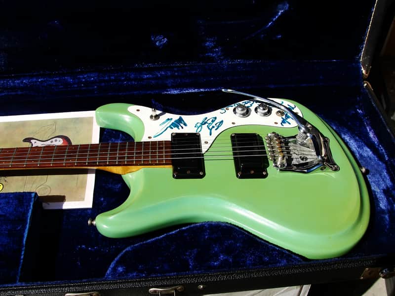 Mosrite The Ventures, Mark V 1966 Green image 1