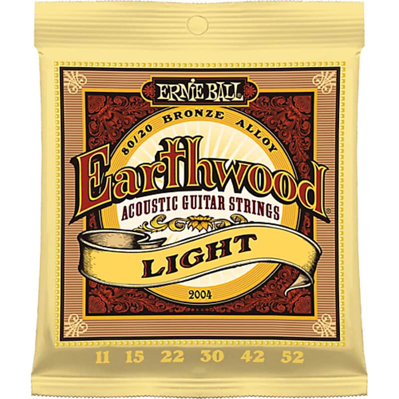 Ernie Ball 2004 Earthwood Light Acoustic Guitar Strings, .011 - .052 Bild 1