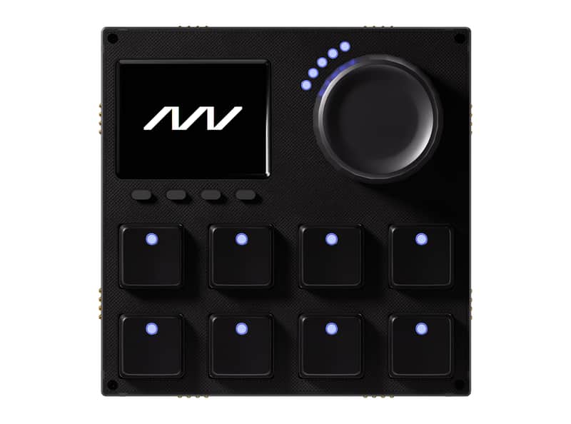 Intech Studio GRID3 VSN1-L Jogwheel + Screen MIDI Controller (Left Screen) [B-STOCK] image 1