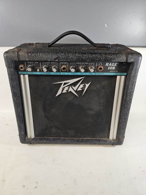 Peavey Rage 108 12-Watt 1x8" Guitar Combo 1980s - Black