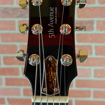 Godin 5th Avenue Uptown Custom Hollow-Body Electric Guitar - Havana Brown image 8