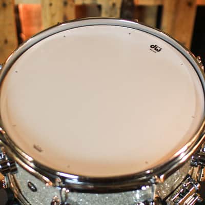 DW 6x12 Collector's Maple VLT Broken Glass Snare Drum - SO#1398038 image 4