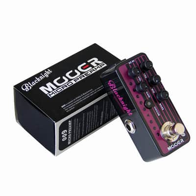 MOOER 009 BLACKNIGHT Micro Preamp Vintage British 100Watt Amp Modelling Pedal (Price includes the import duty for US buyer) image 3