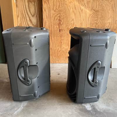 Mackie SRM450v1 300/100-Watt 2-Way Portable Powered Loudspeakers (Pair) 2002 - Present - Black image 2
