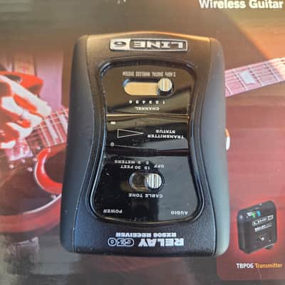 Line 6 RXS06 Relay G30 Wireless Receiver 2010s - Black image 1