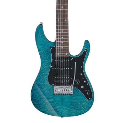 Ibanez Premium AZ447P1QM-COB Cosmic Blue - Electric Guitar image 8