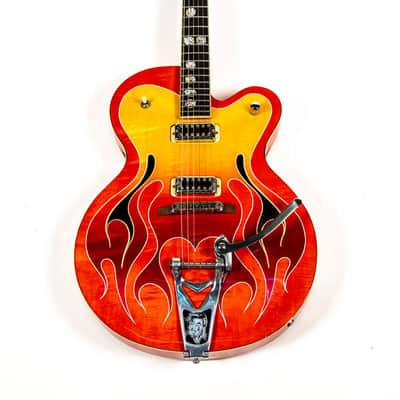 Yamaha Super Custom Hollow-body Owned by Brian Setzer image 2