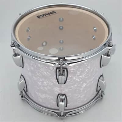 Used Ludwig Classic Maple 10x8 Tom White Marine Pearl - Good image 4