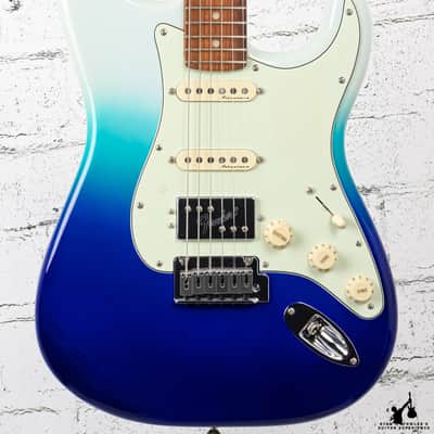 2022 Fender Player Plus Strat HSS Blue Fade image 1