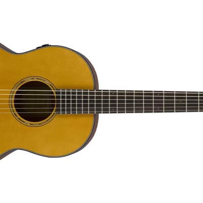 Yamaha CSF-TA TransAcoustic Parlor Acoustic-Electric Guitar with Effects and Bag image 1