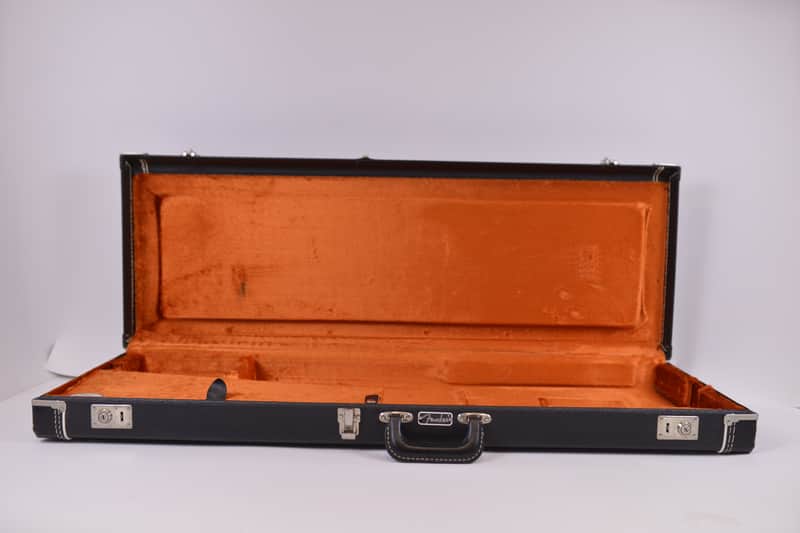 Fender G&G Deluxe Hardshell Case for Stratocaster Telecaster BLACK with ORANGE Plush Interior Custom Shop 1960's Reissue image 1