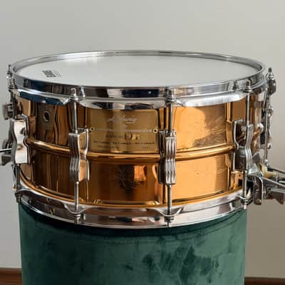 Ludwig 6.5x14" 75th Anniversary Bronze Snare Drum (1984) – Rare Limited Edition #95 of 100 image 3