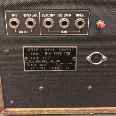 Korg Minipops 120 with Midi image 8