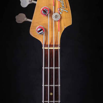 Fender Precision Bass with Rosewood Fretboard 1966 Candy Apple Red image 7