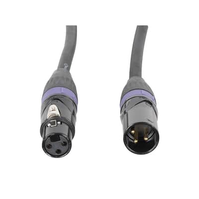 (2) American DJ ADJ XLPRO-35 35 Foot 3-Pin XLR Male to XLR Female Audio Cables image 3