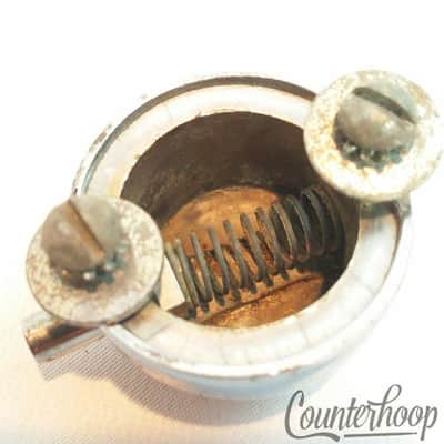 *Camco 60s Oaklawn Bass/Tom/Snare Drum Turret Lug Chrome Vintage DW USA Chanute* image 2