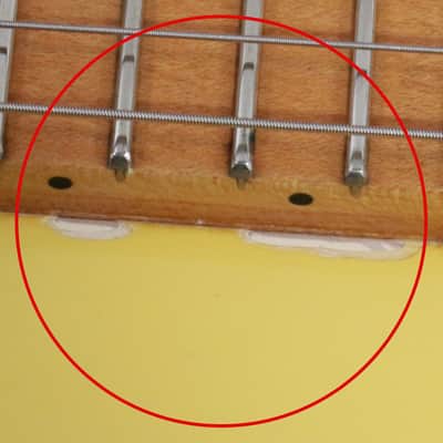 Late 90's Peavey Wolfgang Special Electric Guitar w/ Floyd Rose & D-Tuna in Yellow (Originally Ivory) image 21