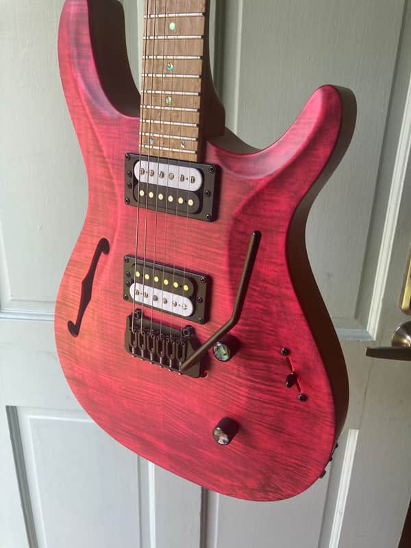 Kiesel SH6 Semi Hollow 2021 - Pink Stain image 1