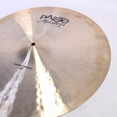 PAISTE Masters Dark Crash 20-inch 1798g Paiste Masters Crash Cymbal (08/14) image 4