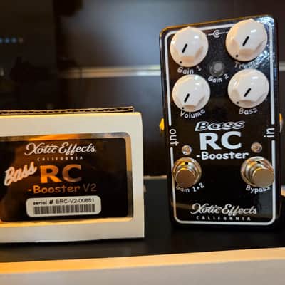 Xotic Bass RC Booster V2 2019 - Present - Black image 1