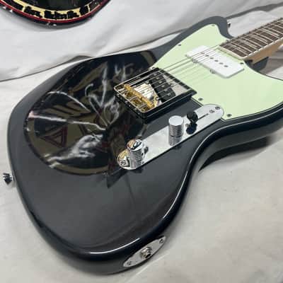 Squier Limited Edition Paranormal Offset Telecaster Tele Electric Guitar - Charcoal Frost Metallic image 17
