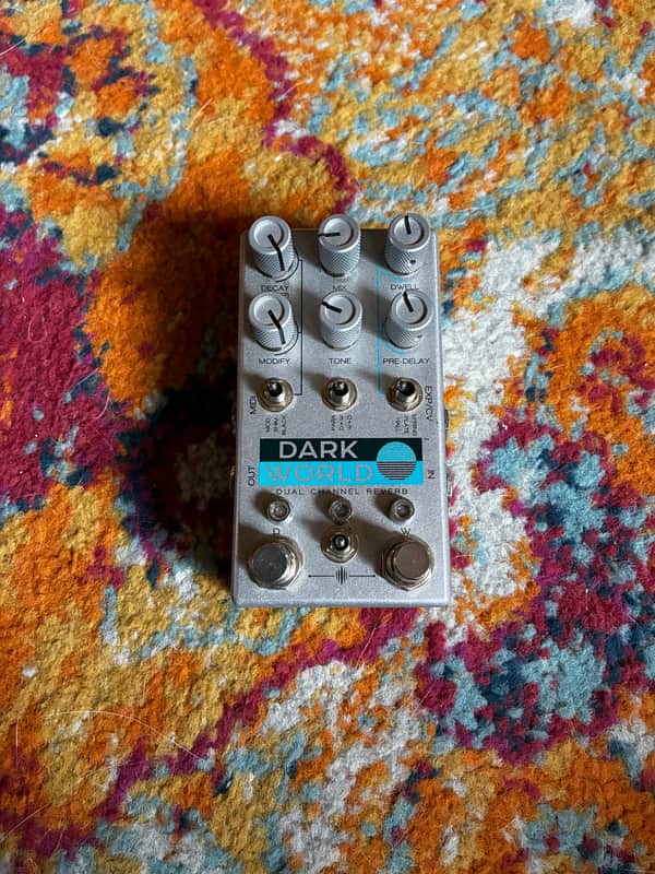 Chase Bliss Audio Dark World Dual Channel Reverb 2018 - 2024 - Silver image 1