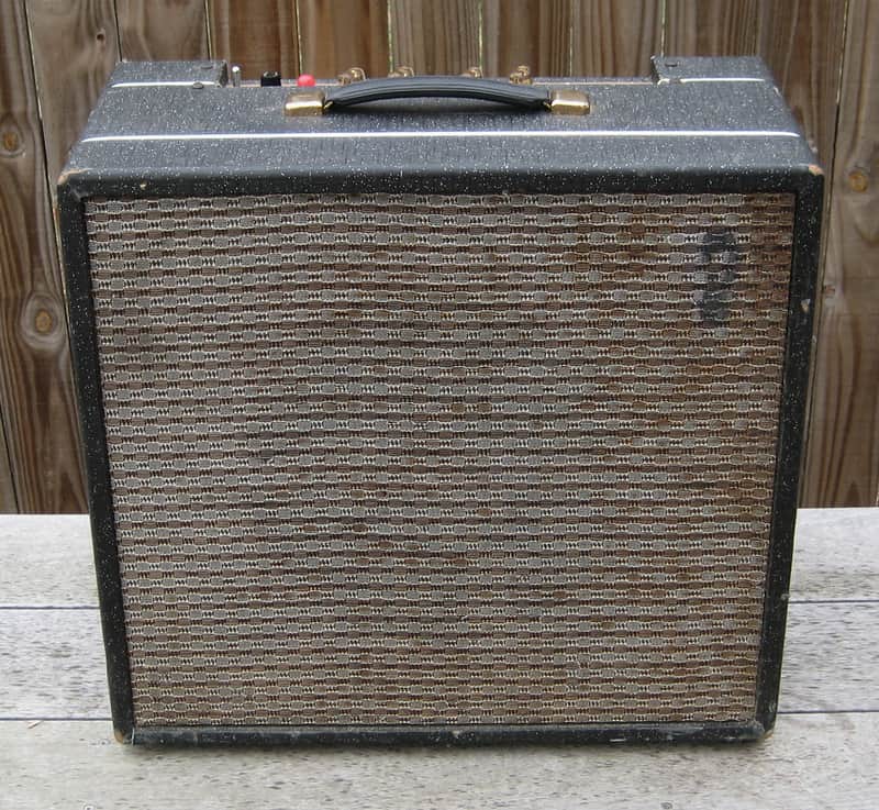 Vintage 1964 Univox U-102 tube combo amp - 1x12", great tremolo image 1
