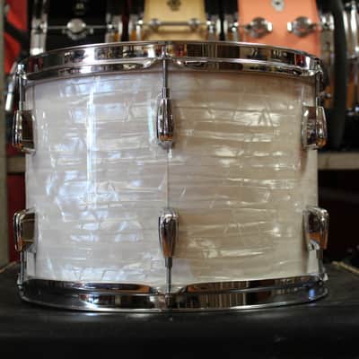 2006 Buddy Rich Drum Company Outfit in White Marine Pearl 14x24 9x13 16x16 16x16 image 20