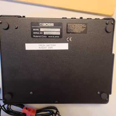 Cleaned Boss DR-5 with fresh internal battery, manual, power adapter. image 8