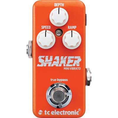 TC Electronic SHAKER MINI Vibrato Mono Vibrato Pedal for Electric Guitar (DEMO) image 1