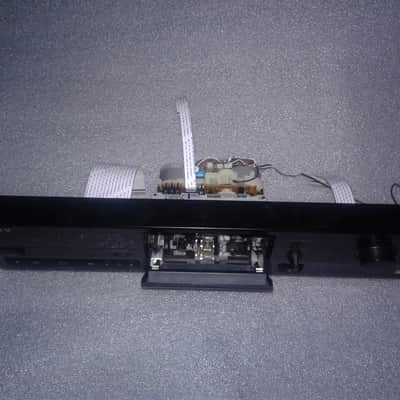 Sony TC-K215 2-motor deck's original assembled front panel & motors mechanism ALL parts from a working deck (selling as part due to a missing belt in mechanism) image 3