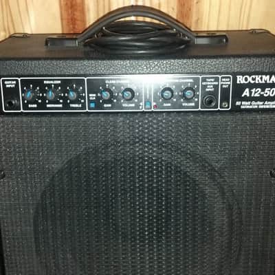 ROCKMAN A12-50 GUITAR AMPLIFIER W/ ULTIMATUM DISTORTION VERY RARE 500 EVER MADE (TOM SCHOLZ -BOSTON image 3
